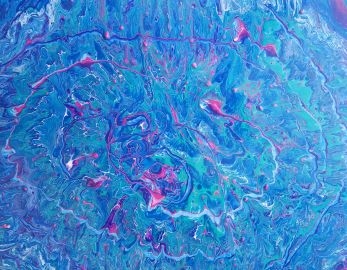 Sea_spiral abstract digital artwork by meenal