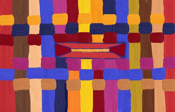 lattice3 abstract digital artwork by meenal
