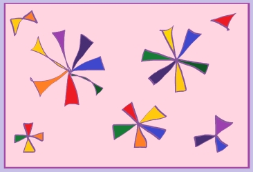 fans1 digital decorative art by meenal