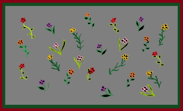 garden2 digital decorative art by meenal