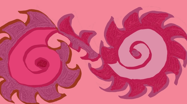 Spiral6 digital decorative art by meenal
