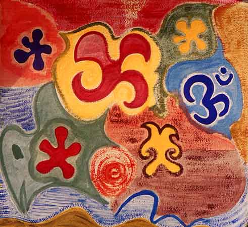 'Fun-with-Om'-painting-by-meenal